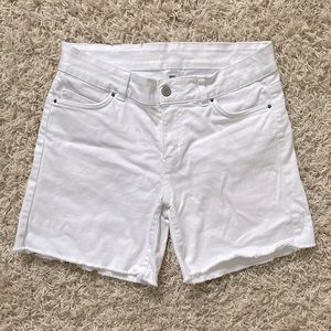 White Jeans Shorts